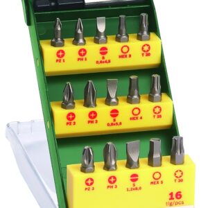¡Chollo! Set de 16 destornilladores Bosch 2607019453