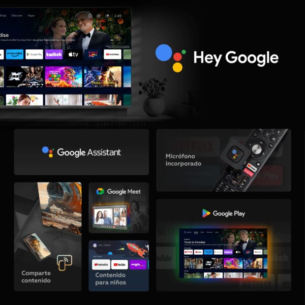 ¡Chollo! Smart TV 40” Full HD con Google