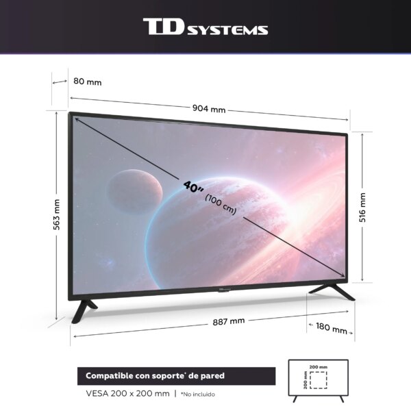 ¡Chollo! Smart TV 40” Full HD con Google
