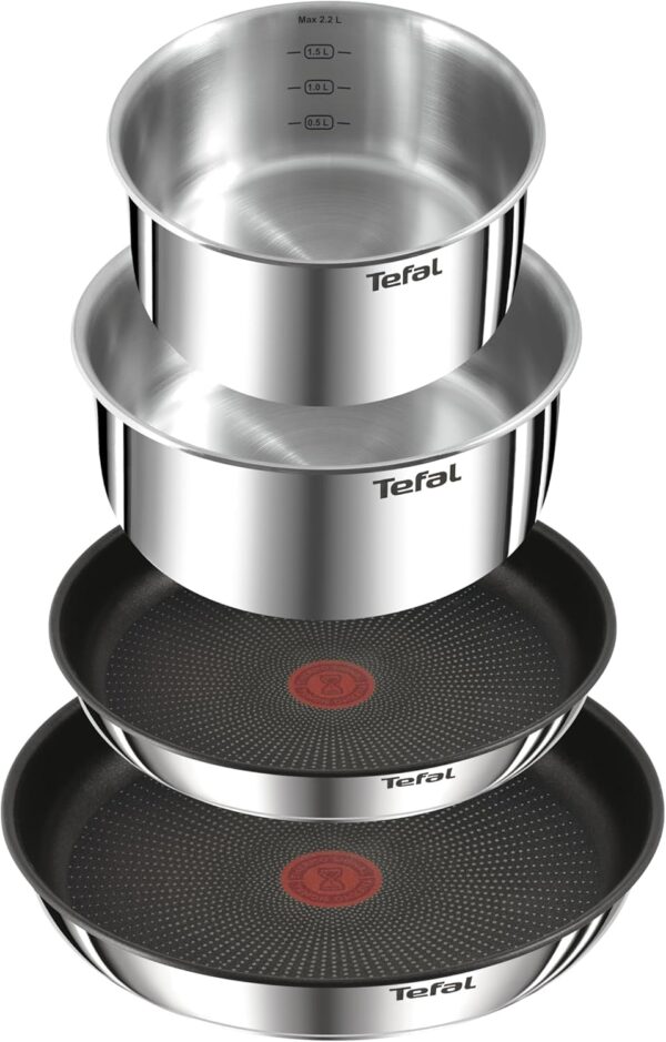 ¡Chollo! Tefal Ingenio Emotion - Set de Sartenes y Olla