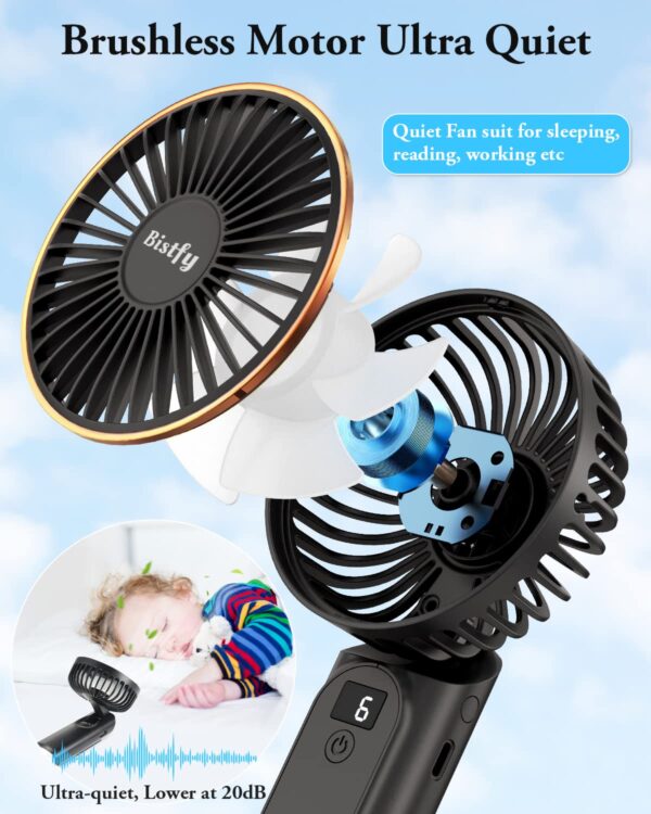 ¡Chollo! Ventilador Portátil Bistfy 5200mAh 6 Velocidades