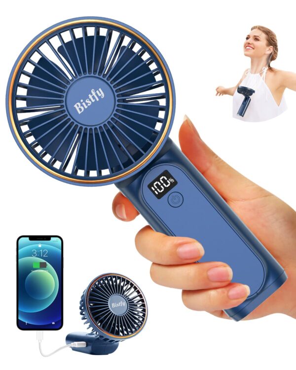 ¡Chollo! Ventilador Portátil Bistfy 5200mAh 6 Velocidades