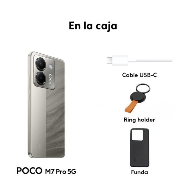 ¡Chollo! XIAOMI POCO M7 Pro 5G - 12+256GB, 50MP