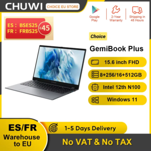 CHUWI GemiBook Plus 15,6'' FHD 16GB SSD