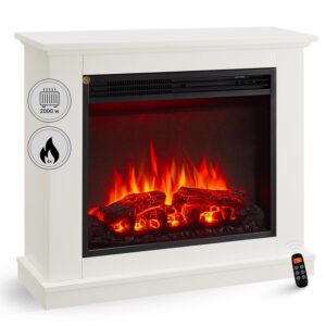 CrownFlame Phanos Chimenea Eléctrica con Control Remoto