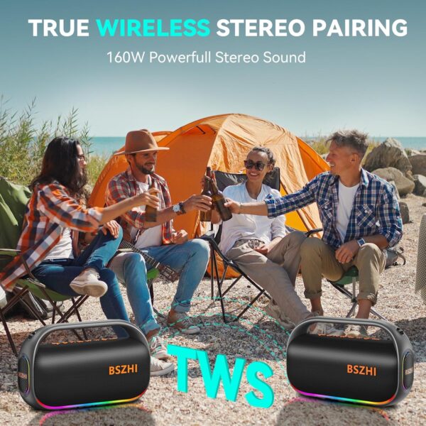 ¡Descuento! Altavoz Bluetooth Portátil 80W IPX6