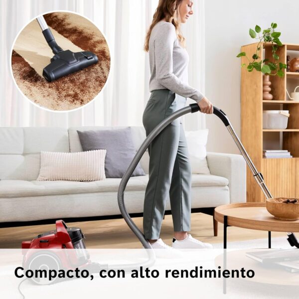 ¡Descuento! Aspirador Bosch sin bolsa BGC05AAA2 rojo
