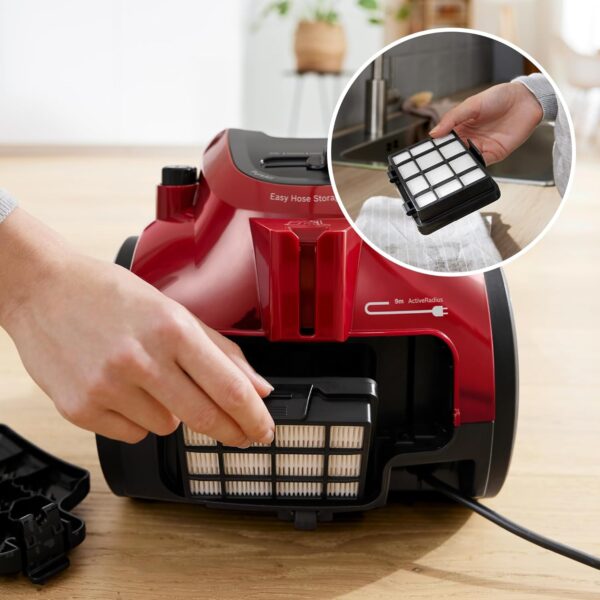 ¡Descuento! Aspirador Bosch sin bolsa BGC05AAA2 rojo