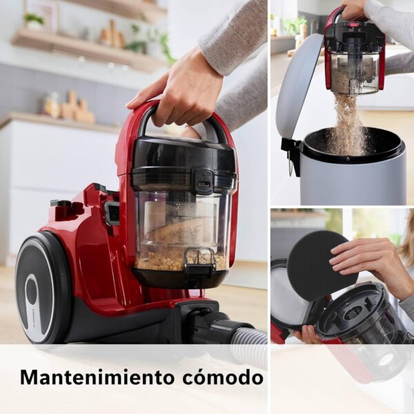 ¡Descuento! Aspirador Bosch sin bolsa BGC05AAA2 rojo
