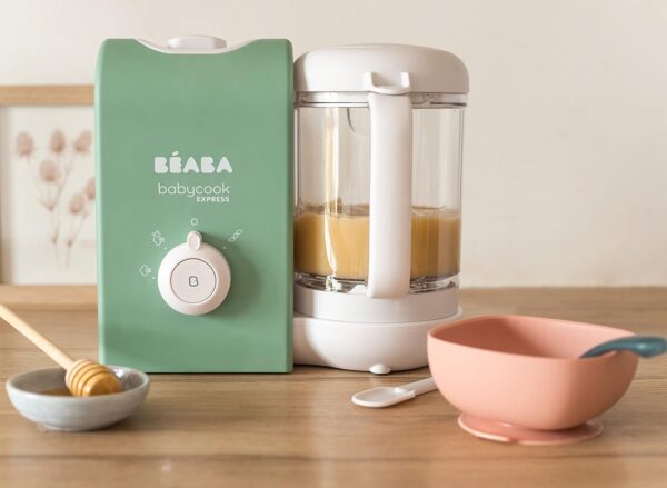 ¡Descuento! BEABA Babycook Express 4 en 1 Verde