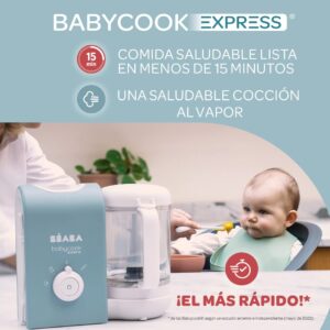 ¡Descuento! BEABA Babycook Express 4 en 1 Verde
