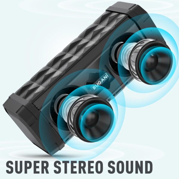 ¡Descuento! BUGANI Altavoz Bluetooth Potente 30W IPX5