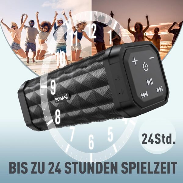 ¡Descuento! BUGANI Altavoz Bluetooth Potente 30W IPX5