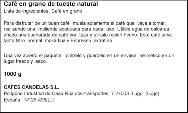 ¡Descuento! Candelas crema de café 1kg