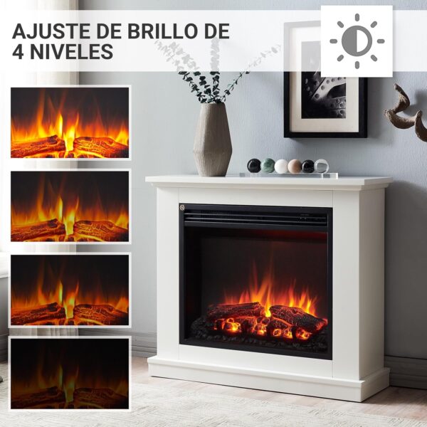 ¡Descuento! CrownFlame Phanos Chimenea Eléctrica con Control Remoto