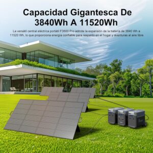 ¡Descuento! Estación de energía portátil FOSSiBOT F3600 420W