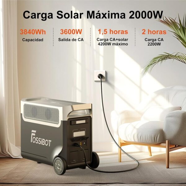 ¡Descuento! Estación de energía portátil FOSSiBOT F3600 420W