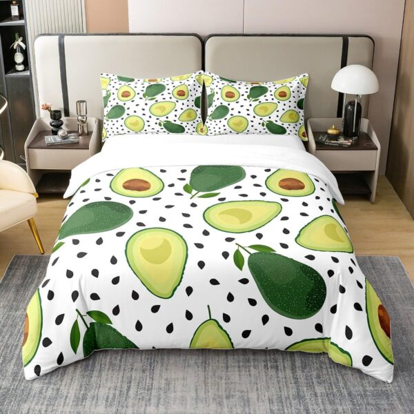 ¡Descuento! Funda nórdica de algodón orgánico aguacate infantil