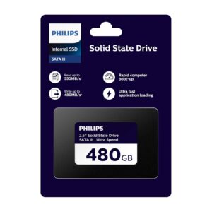 ¡Descuento! Philips SSD Interno SATA III 480GB