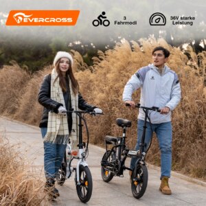 ¡Descuento! Vélo Eléctrico Plegable EVERCROSS EK5 250W
