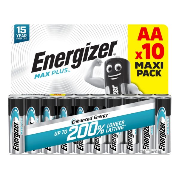 Energizer MAX Plus AA - Paquete de 10