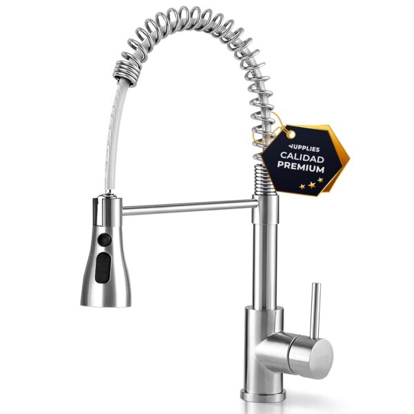 Grifo de Cocina Extraíble Profesional Inoxidable
