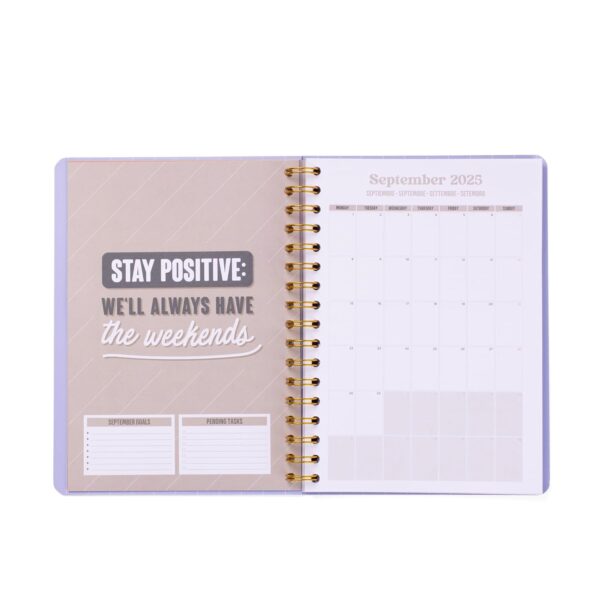 ¡Oferta! Agenda Semanal Mr. Wonderful 2025-26