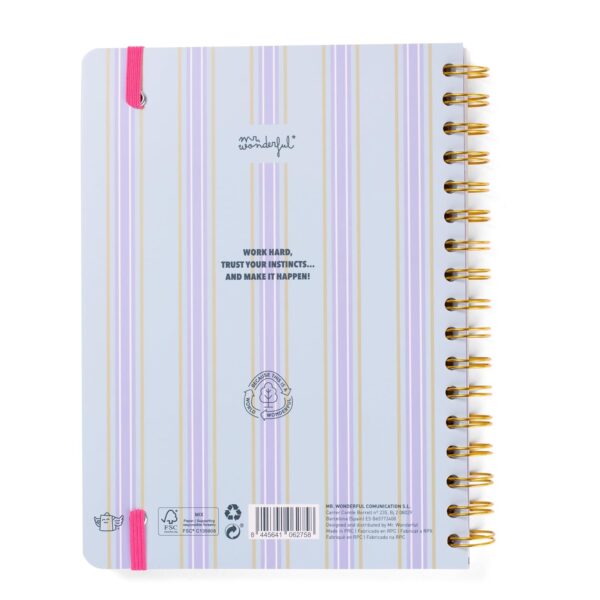 ¡Oferta! Agenda Semanal Mr. Wonderful 2025-26