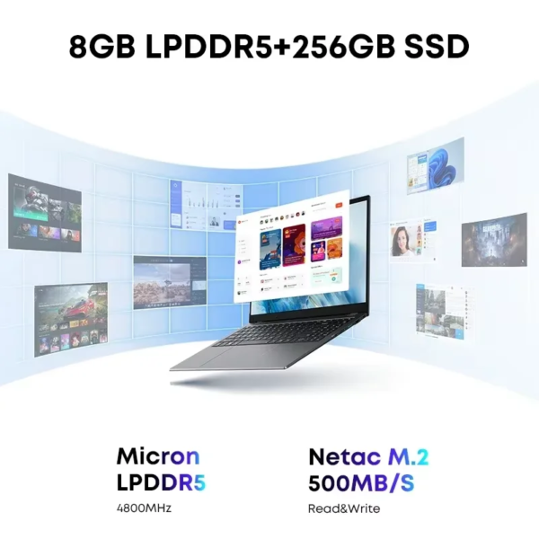 ¡Oferta! CHUWI GemiBook Plus 15,6'' FHD 16GB SSD