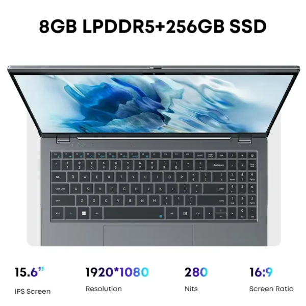 ¡Oferta! CHUWI GemiBook Plus 15,6'' FHD 16GB SSD