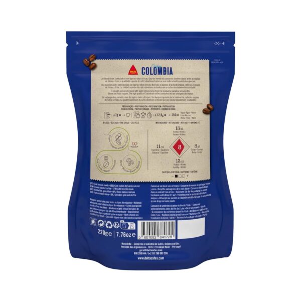 ¡Oferta! Delta Cafés Origen Colombia - Café Molido 220 g