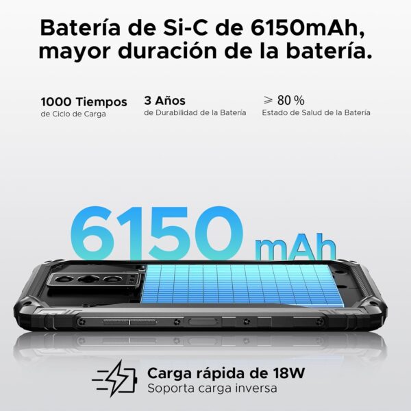 ¡Oferta! DOOGEE Blade 10 Pro: Móvil Rugerizado 32GB/256GB