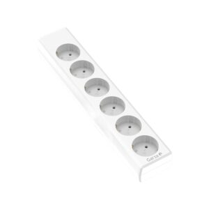 ¡Oferta! Garza Power - Regleta 6 enchufes Blanca