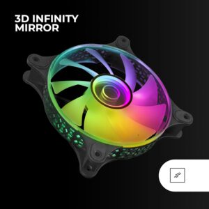 ¡Oferta! Kit 3 Ventiladores ARGB 360° Mars Gaming