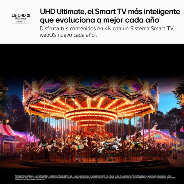 ¡Oferta! LG 43" UHD 4K TV con WebOS