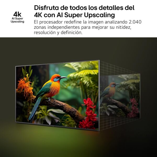¡Oferta! LG 43" UHD 4K TV con WebOS