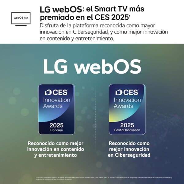 ¡Oferta! LG 43" UHD 4K TV con WebOS