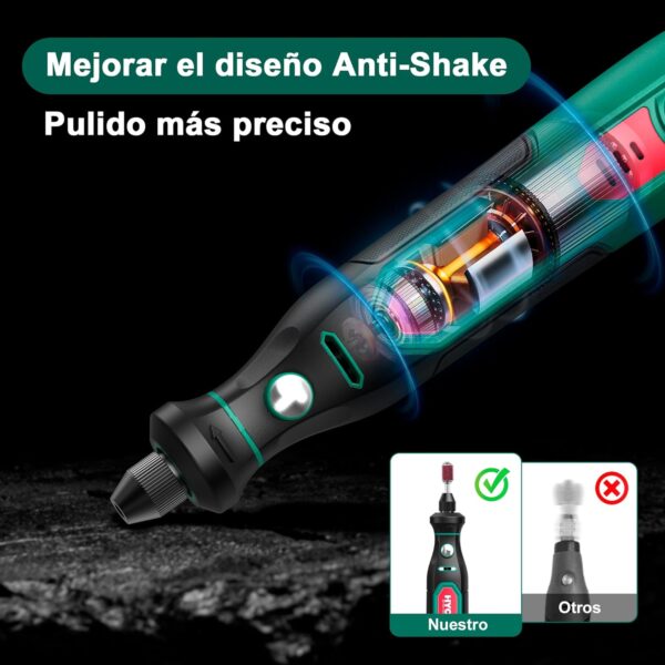 ¡Oferta! Mini Amoladora Eléctrica HYCHIKA con Accesorios