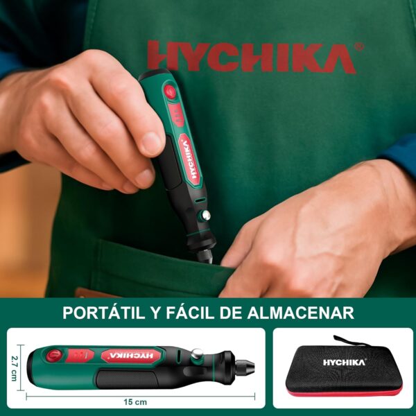 ¡Oferta! Mini Amoladora Eléctrica HYCHIKA con Accesorios