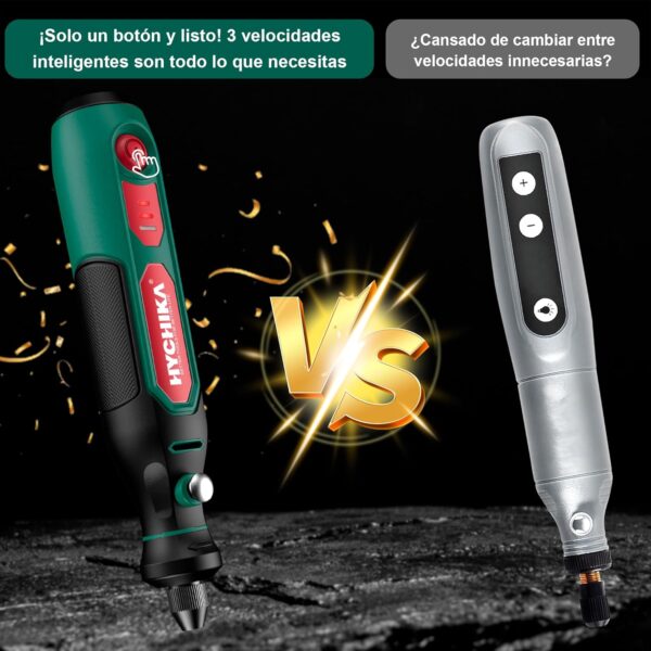 ¡Oferta! Mini Amoladora Eléctrica HYCHIKA con Accesorios