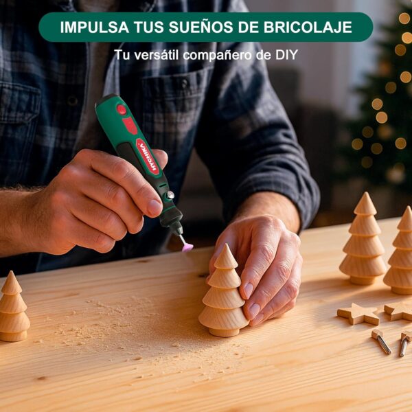 ¡Oferta! Mini Amoladora Eléctrica HYCHIKA con Accesorios
