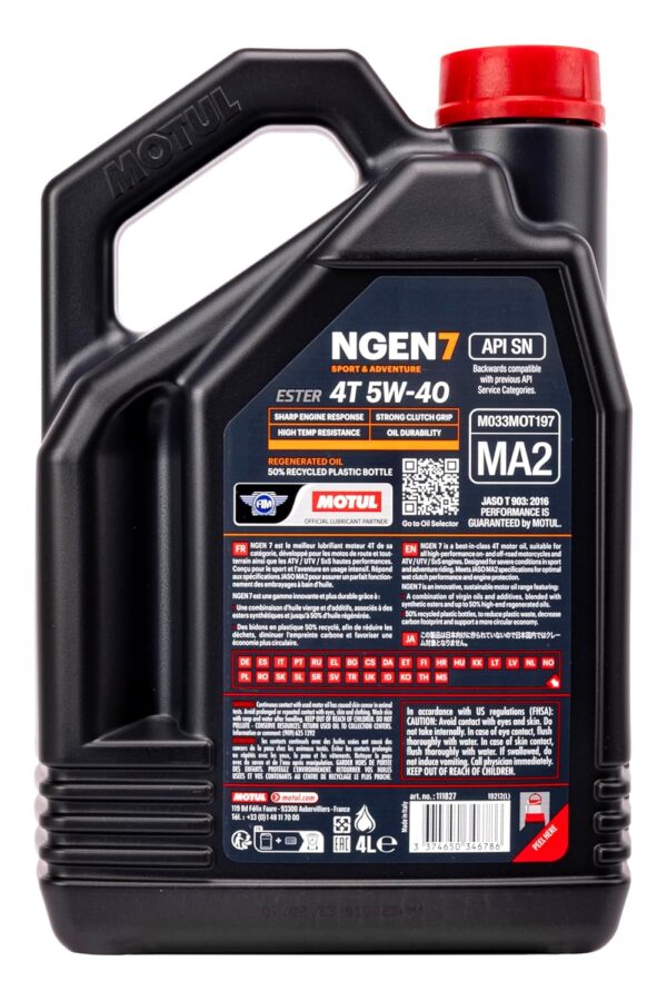 ¡Oferta! Motul Aceite Moto Adventure 5W40 4L