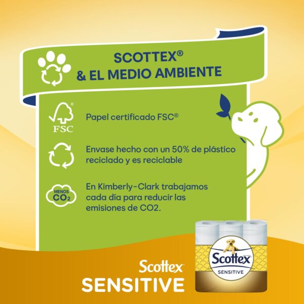 ¡Oferta! Papel Higiénico Scottex Sensitive 42 rollos