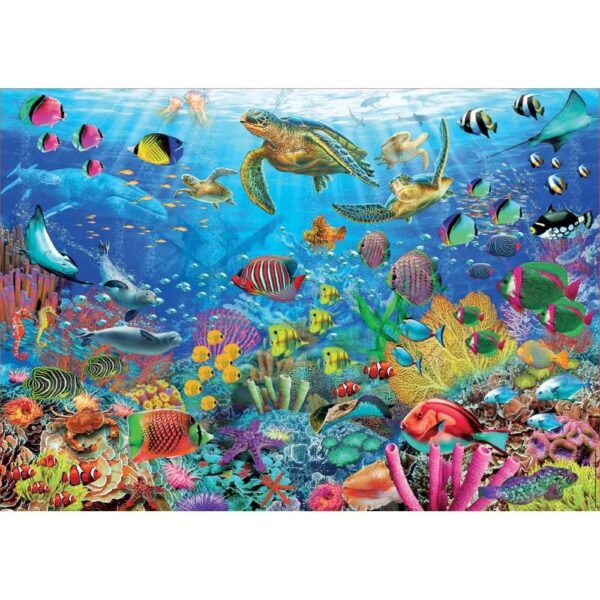 ¡Oferta! Puzzle Educa 1000 Piezas: Tortugas en Paraíso