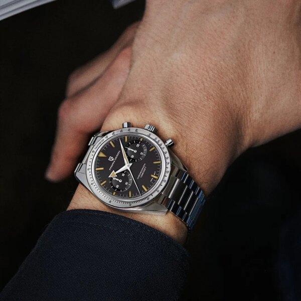 ¡Oferta! Reloj PAGANI Retro Hombre Cronógrafo Lunar