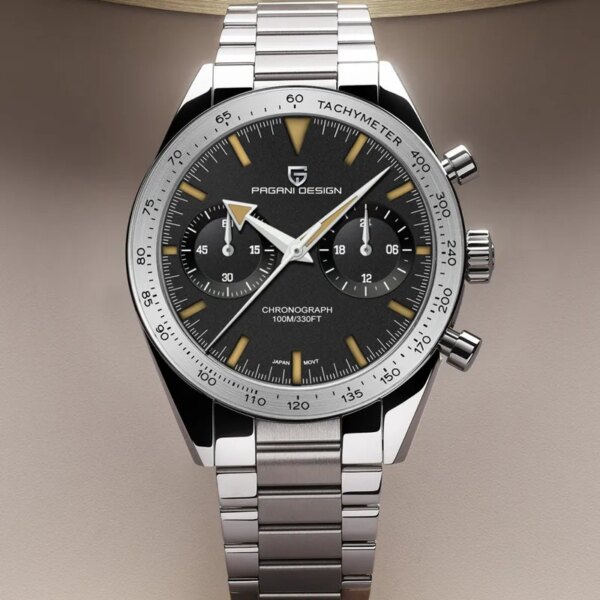 ¡Oferta! Reloj PAGANI Retro Hombre Cronógrafo Lunar