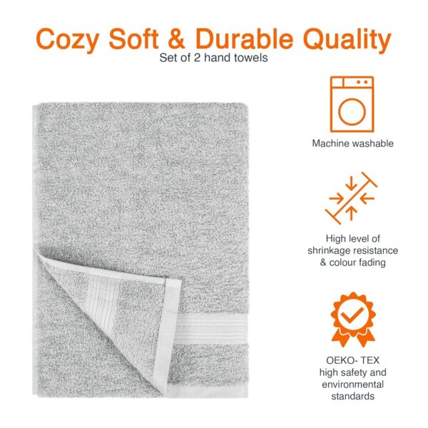 ¡Oferta! Toallas de baño Amazon Basics - 4 piezas