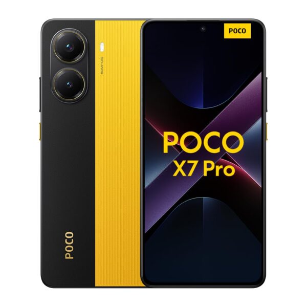 ¡Oferta! XIAOMI POCO X7 Pro - Smartphone de 8+256GB, Pantalla CrystalRes 1.5K 120Hz AMOLED, MediaTek Dimensity 8400-Ultra, Cámara de 50 MP, 90W HyperCharge, Cargador no Incluido, Negro...