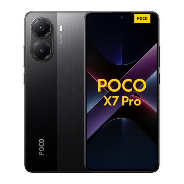 ¡Oferta! XIAOMI POCO X7 Pro - Smartphone de 8+256GB, Pantalla CrystalRes 1.5K 120Hz AMOLED, MediaTek Dimensity 8400-Ultra, Cámara de 50 MP, 90W HyperCharge, Cargador no Incluido, Negro...
