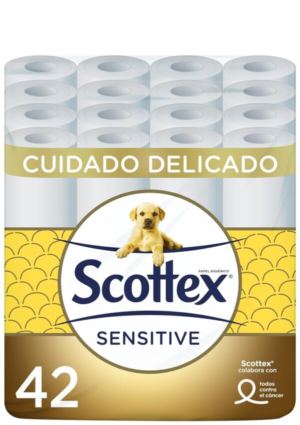 Papel Higiénico Scottex Sensitive 42 rollos
